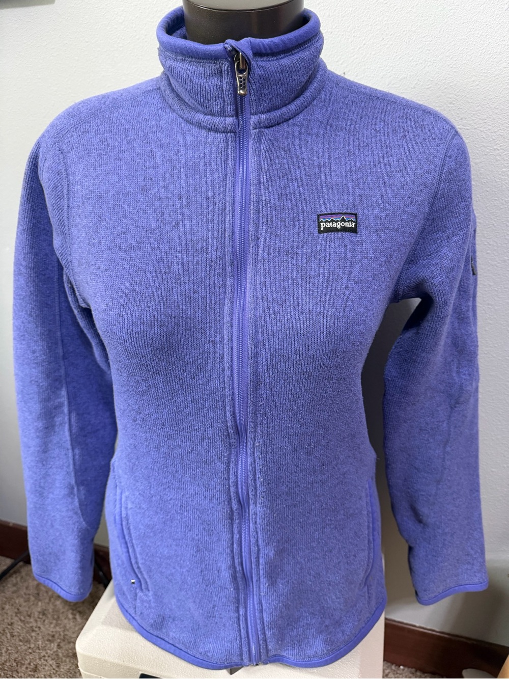 Patagonia Better Sweater Women’s Full-Zip Fleece Jacket - Periwinkle Blue